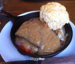 The biscuit that almost made me cry. at Plum Bistro in Seattle
