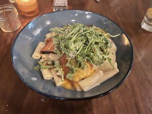 Eggplant Parmesan  at Plum Bistro in Seattle