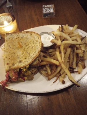 Reuben at Plum Bistro in Seattle