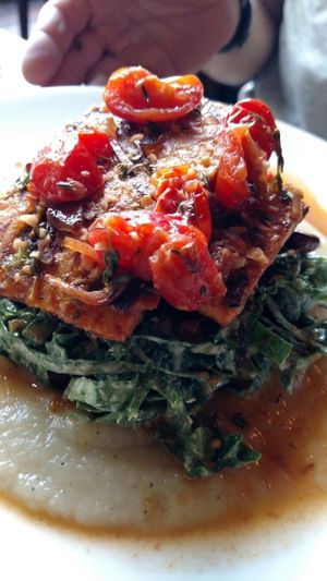 Cajun Tempeh  at Plum Bistro in Seattle