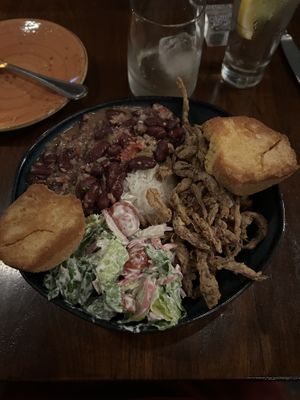 Chicken bowl - great but would go with something else next time   at Plum Bistro in Seattle