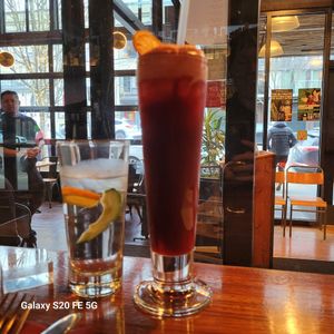 Blackberry Mocktail at Plum Bistro in Seattle