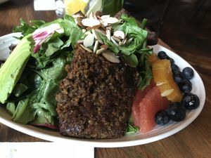 Incredible salad  at Plum Bistro in Seattle