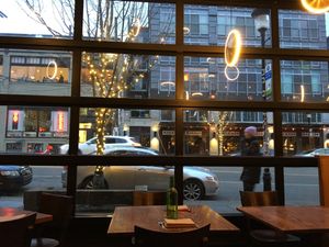 Seating. Interior.  at Plum Bistro in Seattle