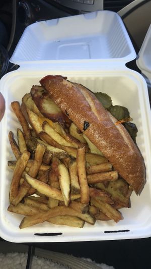 French dip  at Plum Bistro in Seattle