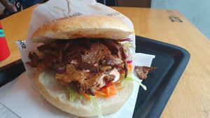 Plant Based Kebab at Züri Bistro - Albisriederplatz in Zurich