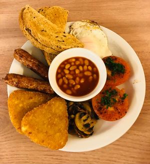 Veggie Breakfast  at Upfront in Penrith