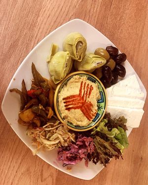 Mezze Platter  at Upfront in Penrith