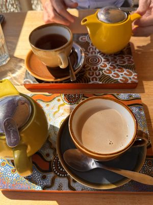 Chai latte   at Kawul in Pokolbin