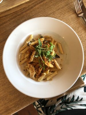 Pasta dish  at Kawul in Pokolbin