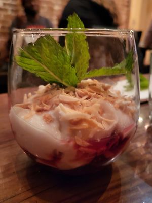 Dessert at Hummus Kitchen - Hell's Kitchen in New York City