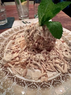 The kitchen kadif  at Hummus Kitchen - Hell's Kitchen in New York City