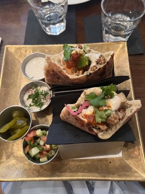 Cauliflower Tacos  at Hummus Kitchen - Hell's Kitchen in New York City