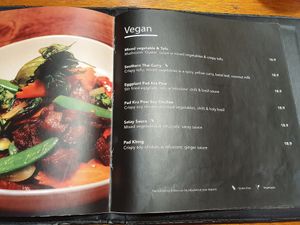 They have 6 vegan mains but staff is willing to make other mains vegan if you ask at Infuzions in Hornsby