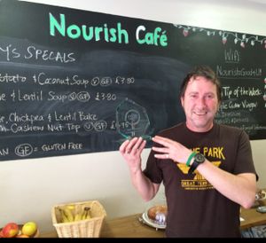 best vegetarian restaurant in Scotland 2015! at Nourish in Inverness