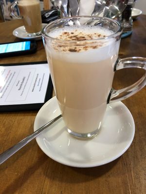 Turmeric Latte at Nourish in Inverness