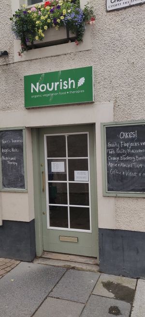 Here we are at Nourish in Inverness