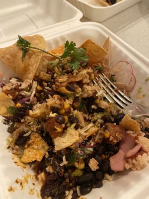 Burrito bowl   at Perla Tacos in Torquay