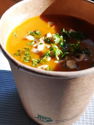 soup at Change All Vegan - Food Truck in Lier