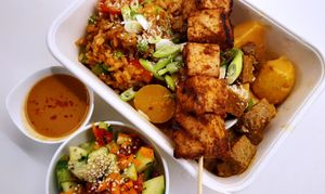 Indonesian style at Change All Vegan - Food Truck in Lier