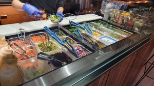 Counter at Hawaiian Poke Bowl in Leuven