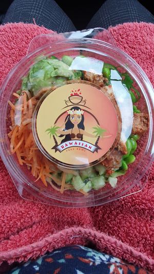 A lot of plastic packaging tho at Hawaiian Poke Bowl in Leuven