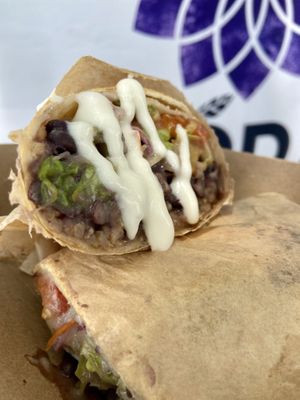 Burrito at Flora Plant Based Cuisine in Orlando