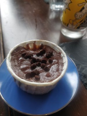 Peanut butter and Chocolate Dessert at La Clé du Bonheur in Carentan Les Marais