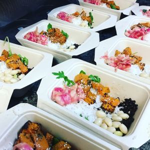 Buddha boxes  at La Clé du Bonheur in Carentan Les Marais
