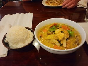 Keng pet with tofu at Viet Thai Cafe in York
