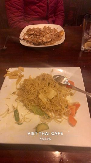 Singapore Noodles! at Viet Thai Cafe in York