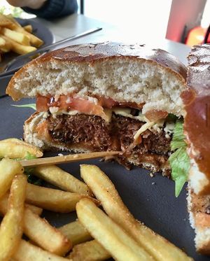 Beyond burger in Estrella at Estrella in Paphos