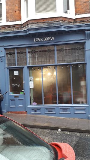 Outside at Love Brew Scarborough in Scarborough