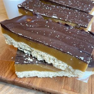 Salted Caramel Shortbread (vegan) at Love Brew Scarborough in Scarborough