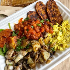Plant Based Breakfast at Love Brew Scarborough in Scarborough