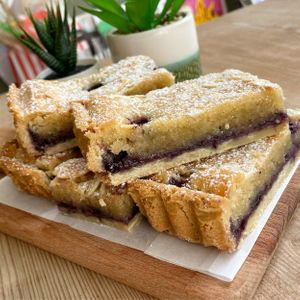 Blueberry bakewell (Ve) at Love Brew Scarborough in Scarborough