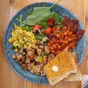Plant Based Breakfast at Love Brew Scarborough in Scarborough