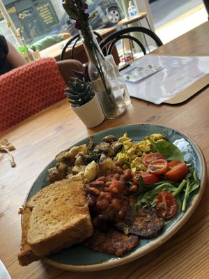 English breakfast  at Love Brew Scarborough in Scarborough