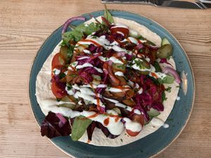 Diner Kebab Special of the day. It was amazing    at Love Brew Scarborough in Scarborough