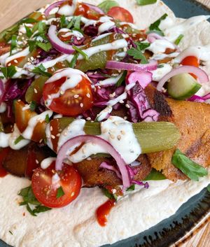 Plant Based Doner Kebab   at Love Brew Scarborough in Scarborough