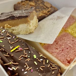 Cake selection  at Love Brew Scarborough in Scarborough