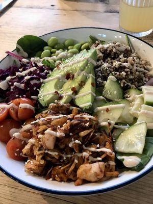 Scrummy nourish bowl  at Love Brew Scarborough in Scarborough
