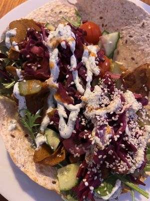 Kebab #Veganuary at Love Brew Scarborough in Scarborough