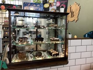 Cake selection   at Love Brew Scarborough in Scarborough