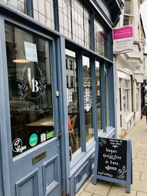 Outside!  at Love Brew Scarborough in Scarborough