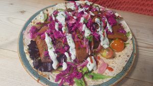 Döner Kebab at Love Brew Scarborough in Scarborough