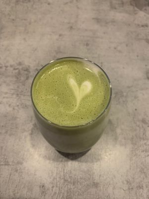 Matcha latte 🌱 at Rabbit Run - Maybe closed in St Petersburg