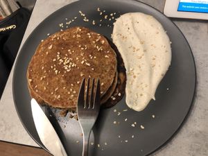 Protein pancakes 🥞 😍 at Rabbit Run - Maybe closed in St Petersburg