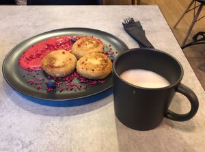 Сырники и овсяный капучино  at Rabbit Run - Maybe closed in St Petersburg