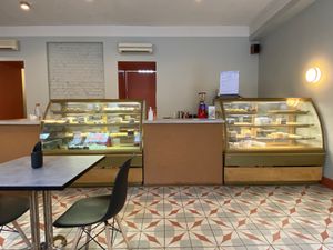 The cashier in the middle at Rabbit Run - Maybe closed in St Petersburg